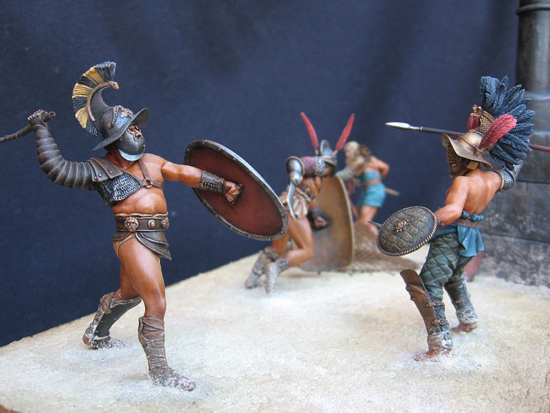 Dioramas and Vignettes: The Gladiators, photo #3