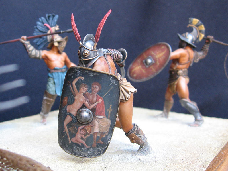Dioramas and Vignettes: The Gladiators, photo #8
