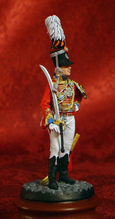 Figures: Hussar Officer of the Imperial Russian Guard, 1802-1809, photo #1