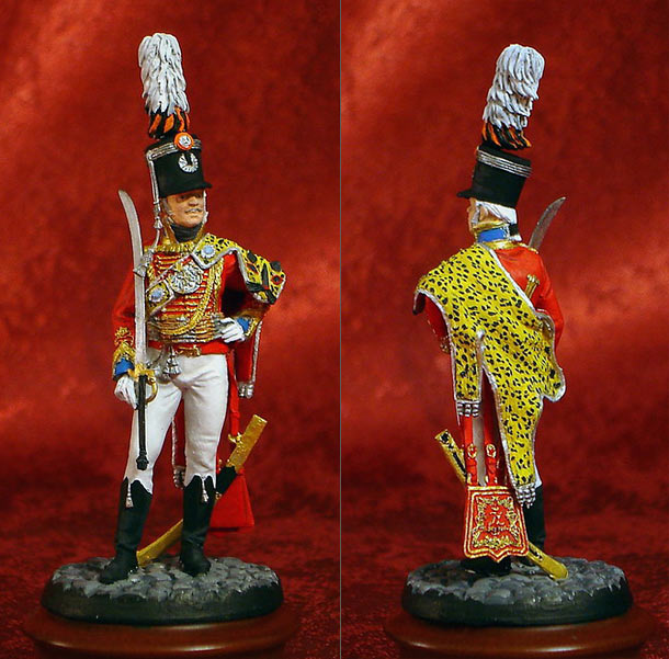 Figures: Hussar Officer of the Imperial Russian Guard, 1802-1809