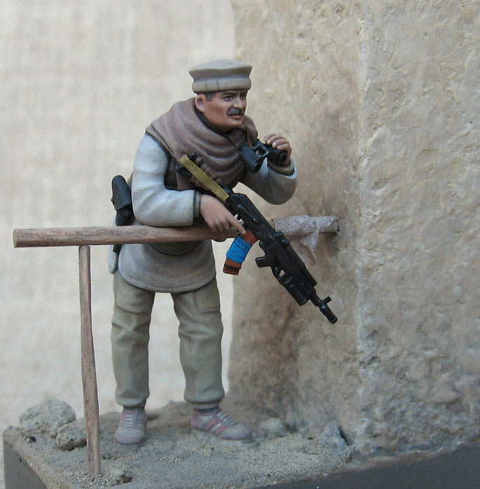 Фигурки: Командир подразделения спецназа ГРУ, Афганистан, фото #1