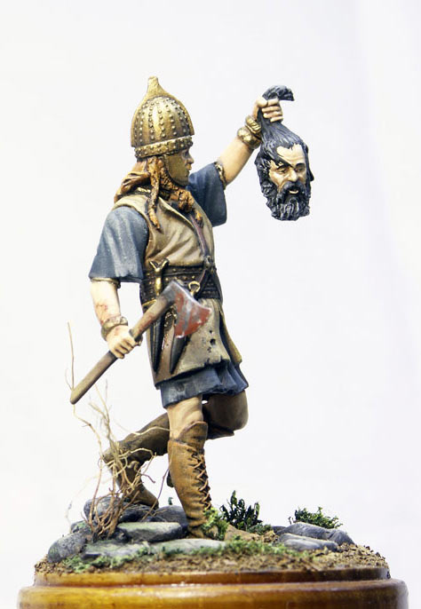 Figures: Celtic warrior, 1 B.C., photo #5