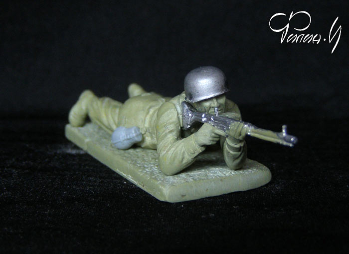 Sculpture: German paratroopers, WWII, photo #16