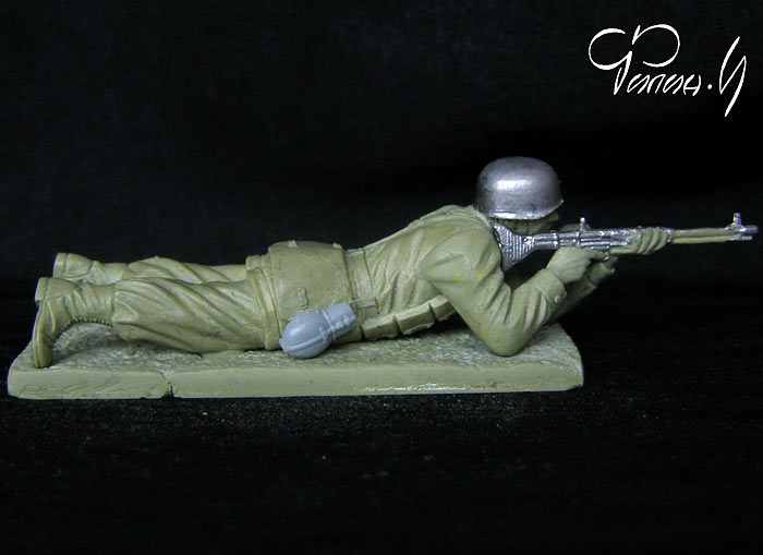 Sculpture: German paratroopers, WWII, photo #17