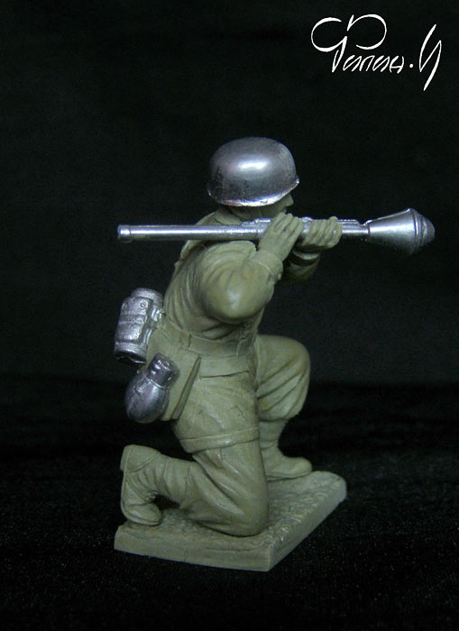 Sculpture: German paratroopers, WWII, photo #7