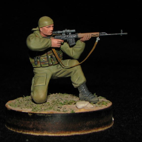 Figures: Russian special troops sniper, photo #1