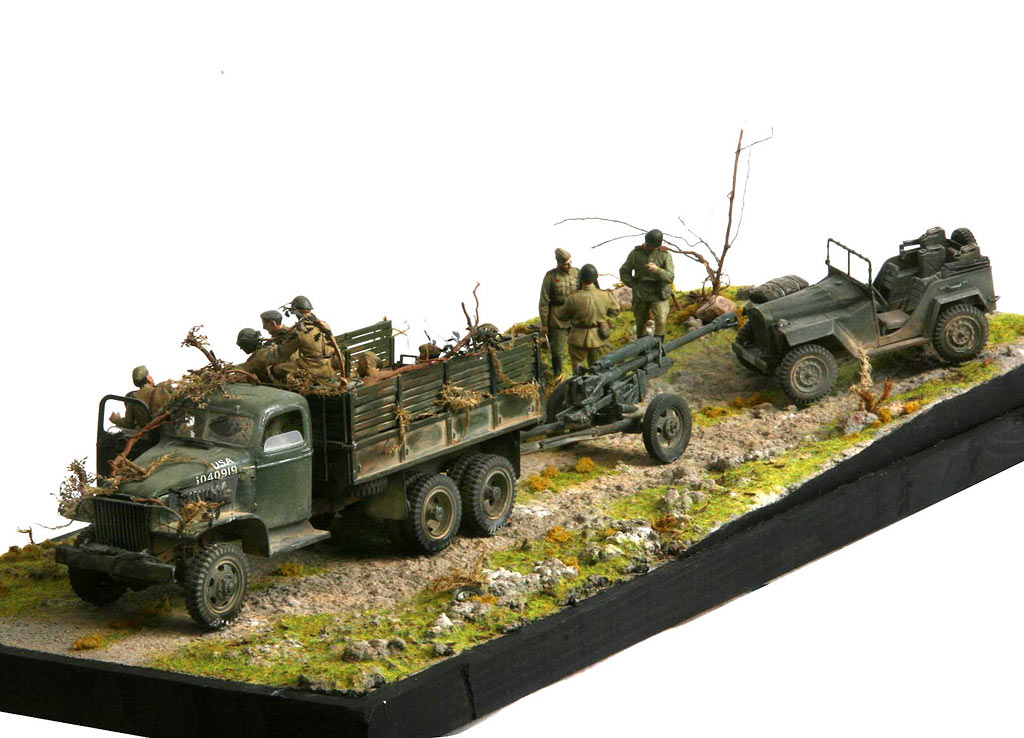 Dioramas and Vignettes: The road is clear. Moldavia, 1944, photo #5
