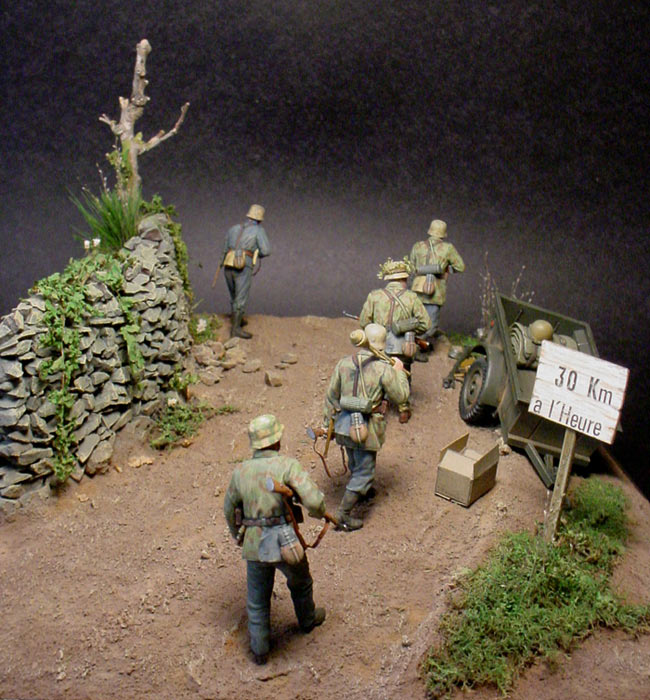 Dioramas and Vignettes:  16th Luftwaffe Field Division, Normandy 1944, photo #2