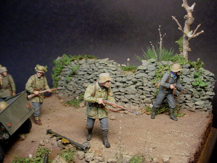Dioramas and Vignettes:  16th Luftwaffe Field Division, Normandy 1944, photo #5