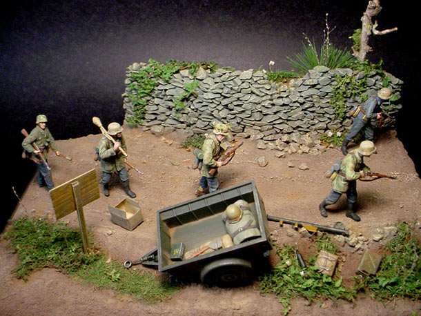 Dioramas and Vignettes:  16th Luftwaffe Field Division, Normandy 1944