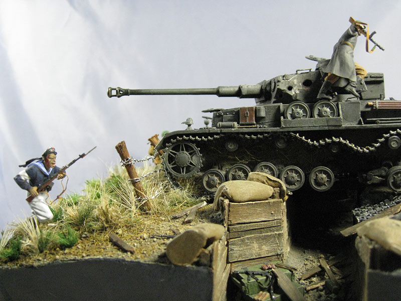 Dioramas and Vignettes: Kunikov's landing party in attack, photo #6
