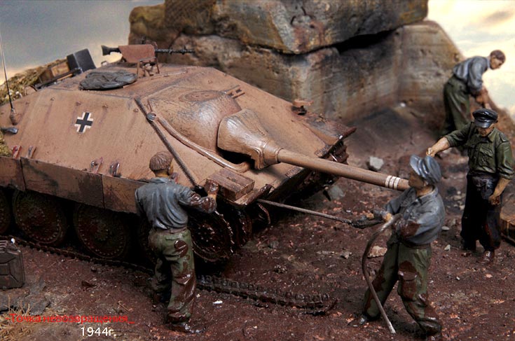 Dioramas and Vignettes: The Point of No Return. Normandy, 1944, photo #3