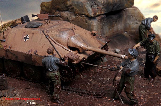 Dioramas and Vignettes: The Point of No Return. Normandy, 1944