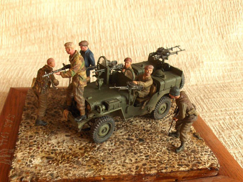 Dioramas and Vignettes: British SAS in France, summer 1944, photo #2