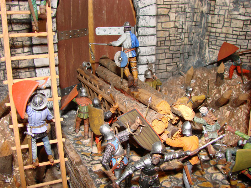 Dioramas and Vignettes: Siege of the castle, XV century, photo #2