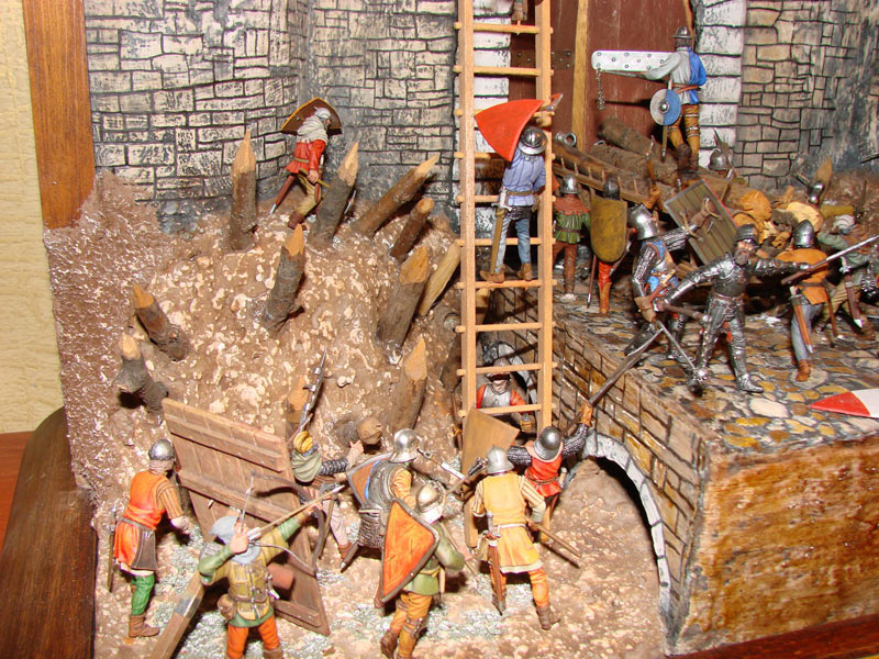 Dioramas and Vignettes: Siege of the castle, XV century, photo #5
