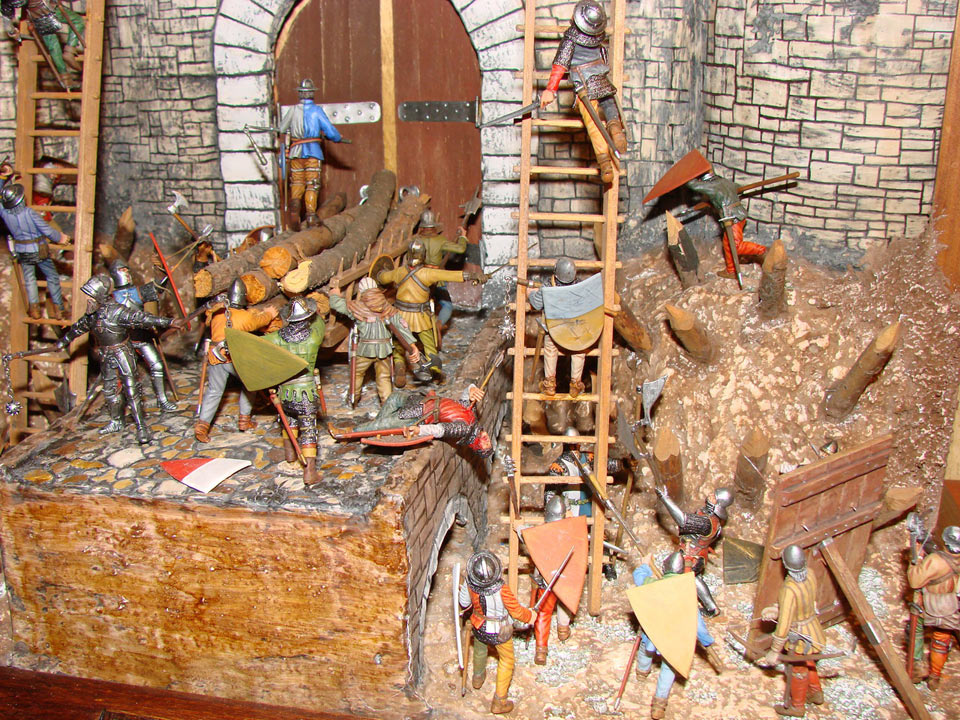 Dioramas and Vignettes: Siege of the castle, XV century, photo #7