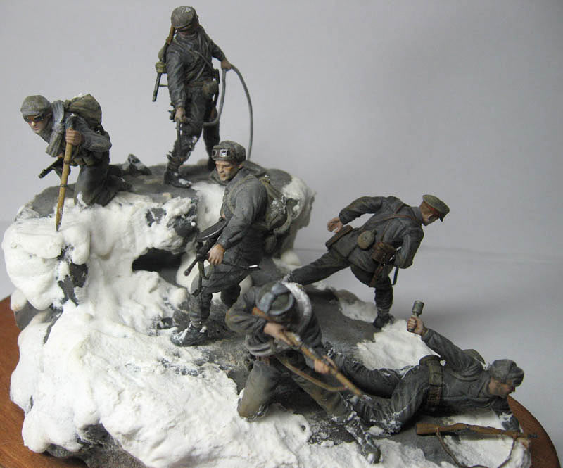 Dioramas and Vignettes: Soviet mountain troops, 1942, photo #1