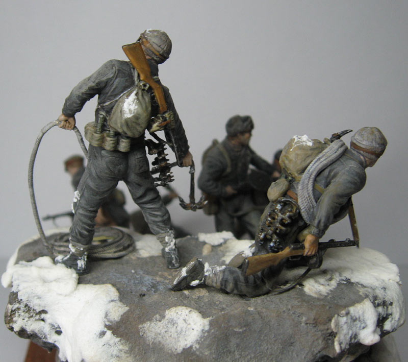 Диорамы и виньетки: Советские горные стрелки, 1942г., фото #2