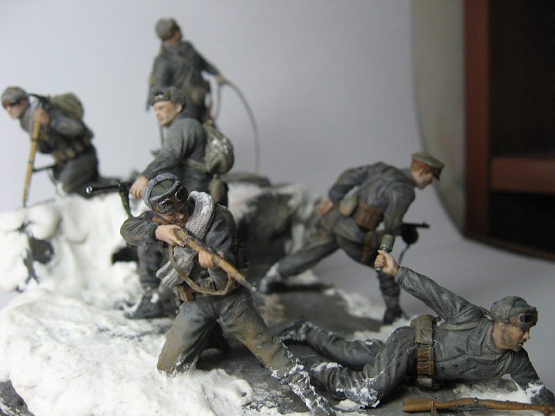 Диорамы и виньетки: Советские горные стрелки, 1942г., фото #7