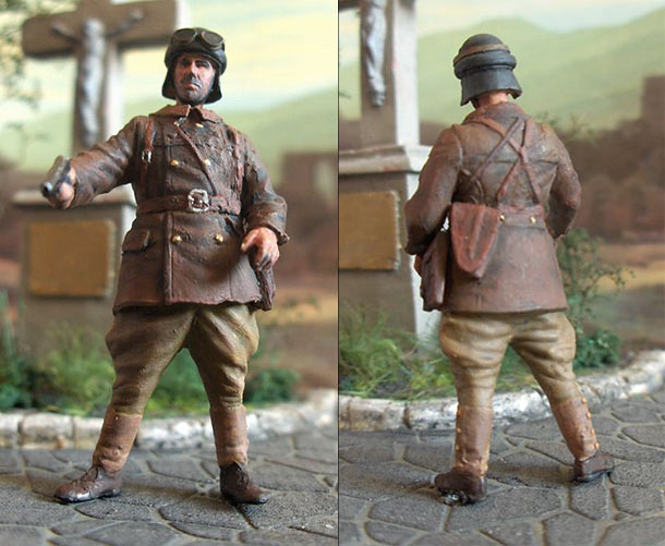 Figures: Hungarian tank crewman, early 1940s