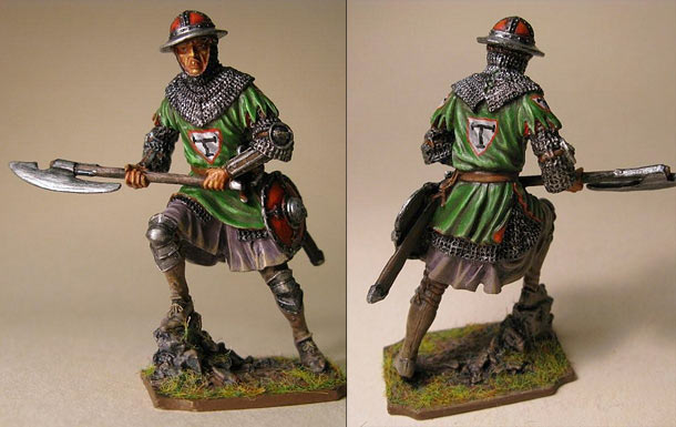 Figures: Teutonic knight