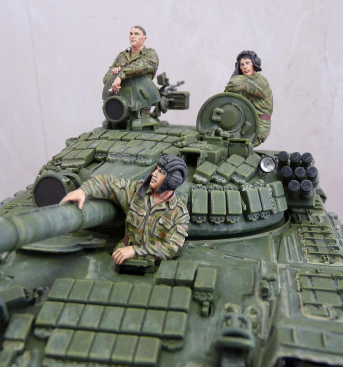 Figures: Modern Russian tank crew, photo #1