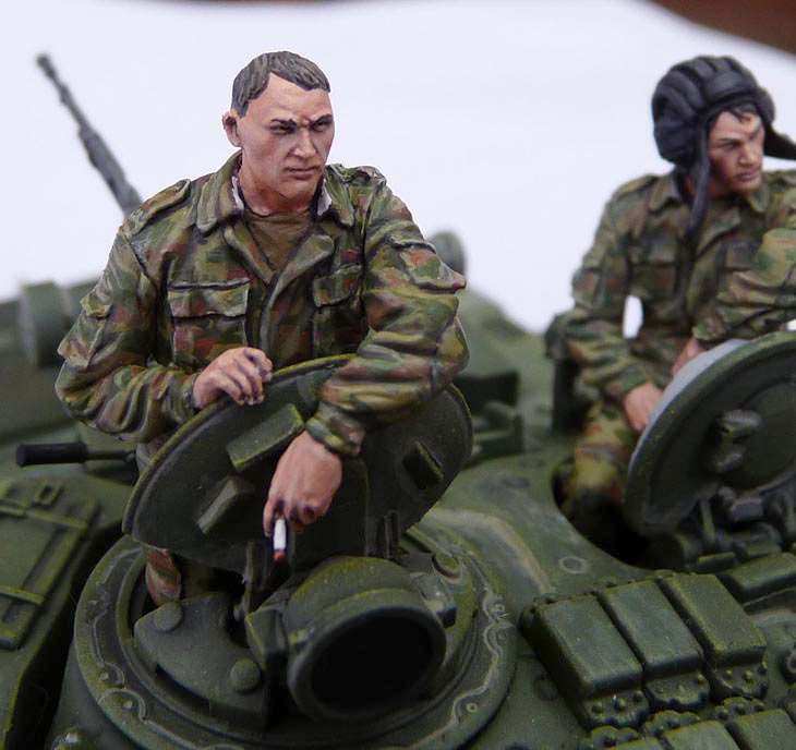 Figures: Modern Russian tank crew, photo #3