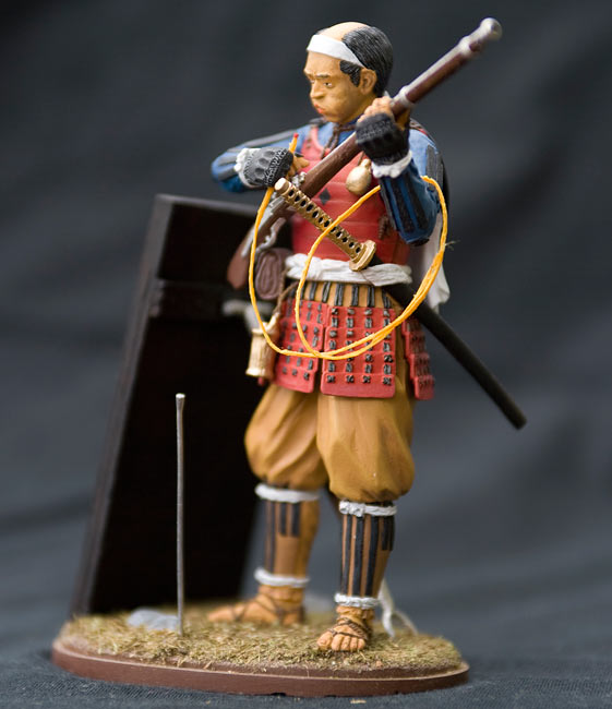 Figures: Samurai Woman and Ashigaru , photo #9