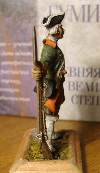 Фигурки: Фузилер пехотного полка времен Анны Иоановны, фото #2