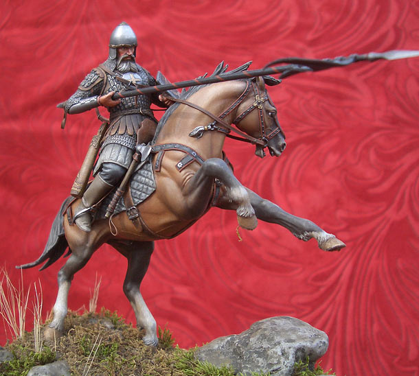 Figures: Russian Warrior, XIV century