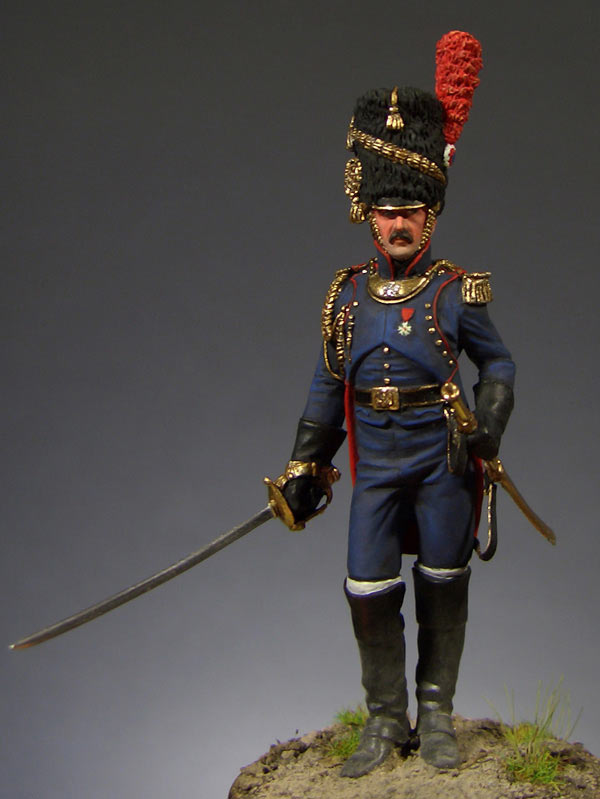 Фигурки: Офицер пешей артиллерии Императорской Гвардии (Франция, 1812 г.)., фото #2