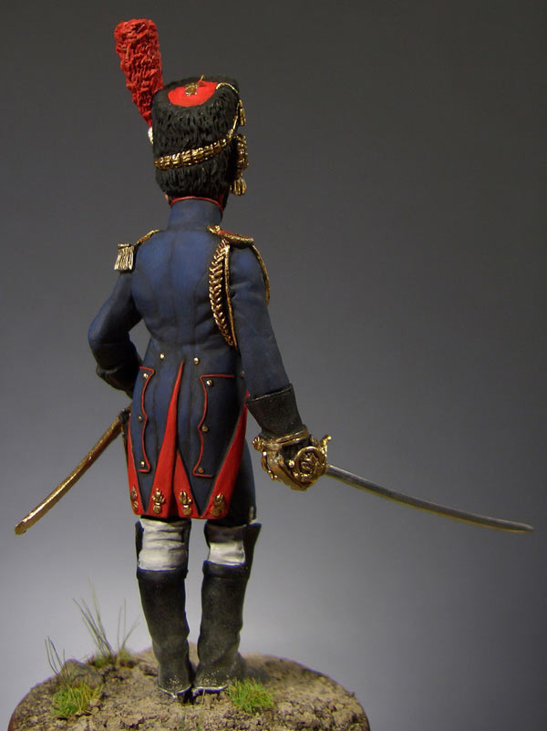 Фигурки: Офицер пешей артиллерии Императорской Гвардии (Франция, 1812 г.)., фото #4