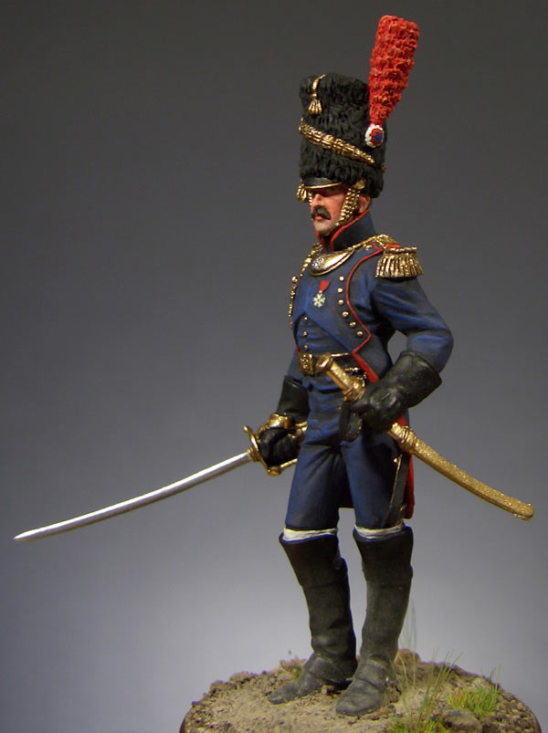 Фигурки: Офицер пешей артиллерии Императорской Гвардии (Франция, 1812 г.)., фото #5