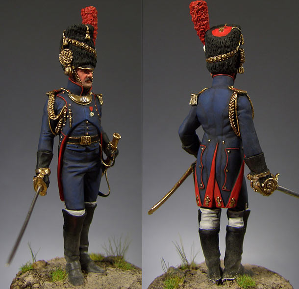 Figures: French artillery officer, 1812
