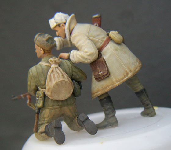 Figures: Red Army private and officer, photo #3
