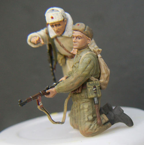 Figures: Red Army private and officer, photo #4