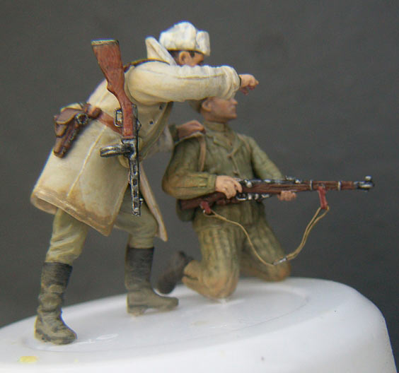 Figures: Red Army private and officer, photo #6