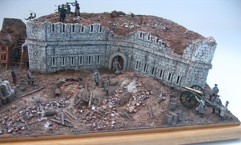 Dioramas and Vignettes: Defense of the Malakhov Hill, Crimean War., photo #1