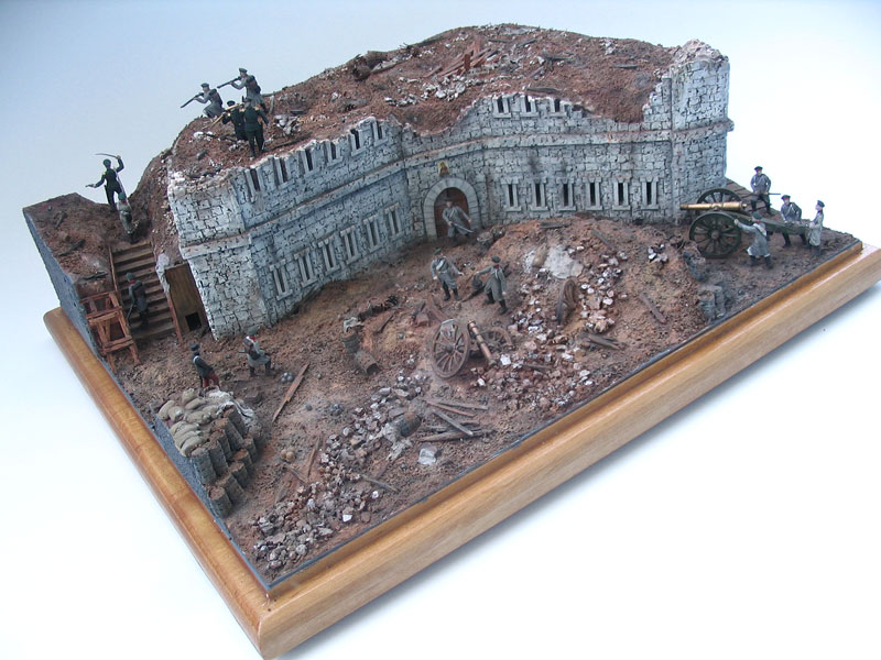 Dioramas and Vignettes: Defense of the Malakhov Hill, Crimean War., photo #3