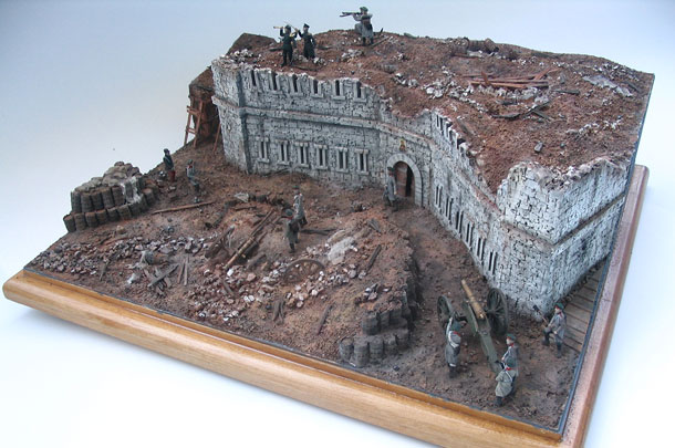 Dioramas and Vignettes: Defense of the Malakhov Hill, Crimean War.