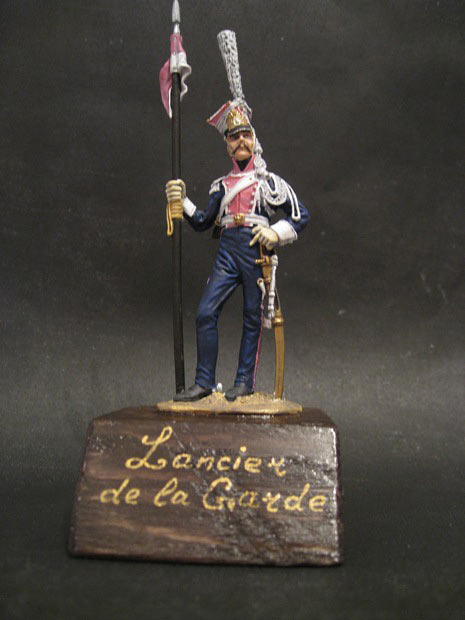 Фигурки: Лансер 1-го полка Императорской гвардии. Франция, 1811г., фото #1
