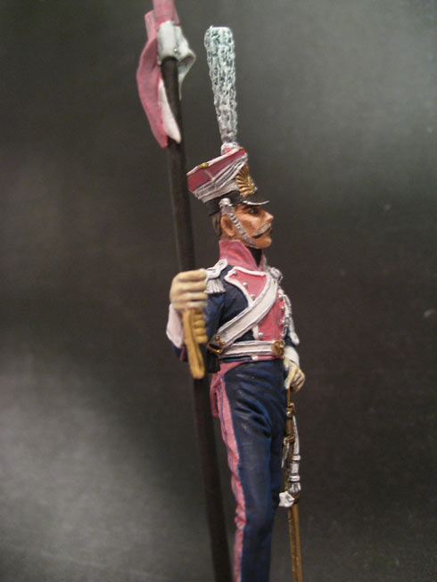 Figures: Lancer, 1st regt of Emperor's Guard. France, 1811, photo #6