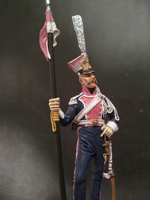 Figures: Lancer, 1st regt of Emperor's Guard. France, 1811, photo #7