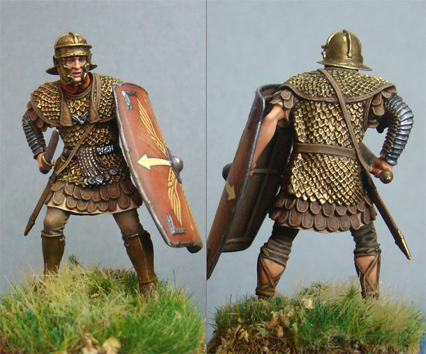 Figures: Roman Legionary, Dacian war