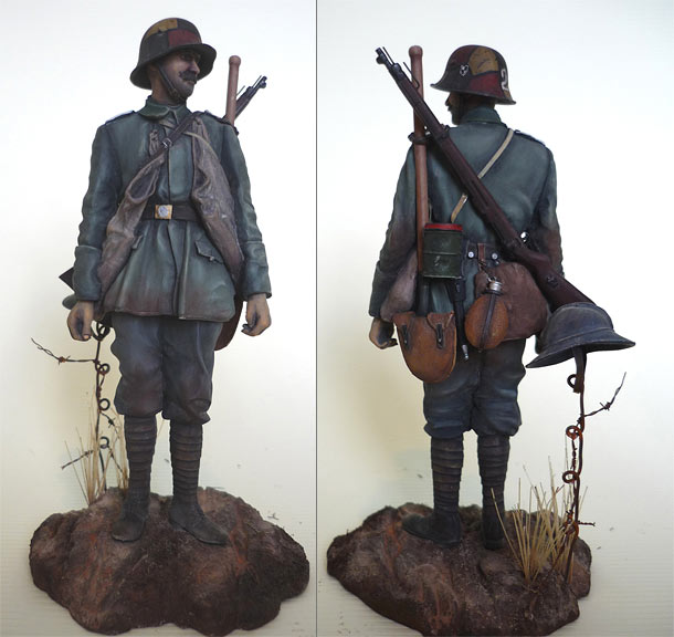 Figures: German stormtrooper, 1918