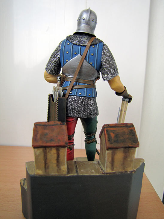 Фигурки: Французский арбалетчик середины XV века, фото #3