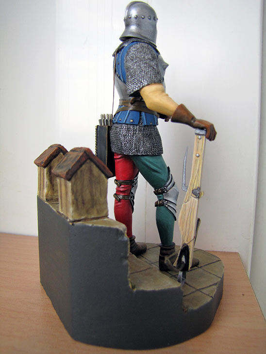 Фигурки: Французский арбалетчик середины XV века, фото #4