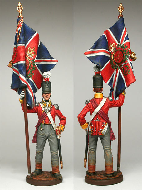 Figures: Officer, 92nd Highlanders, 1809-15