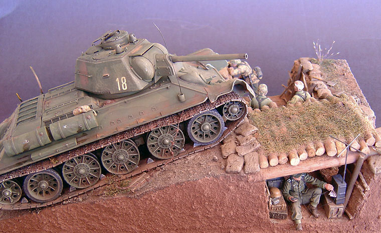 Dioramas and Vignettes: Holding the Line. Ostfront, 1944, photo #1